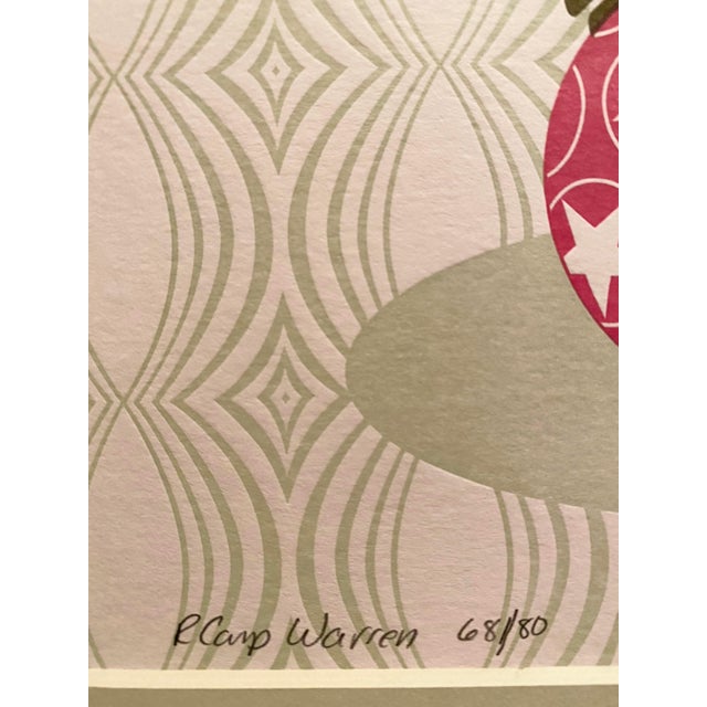 Whimsical Letterpress Signed + Framed Original Art For Sale In Dallas - Image 6 of 9