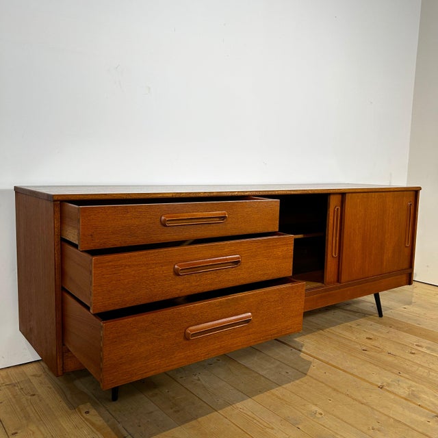 Danish Teak Sideboard, 1960s For Sale - Image 10 of 12