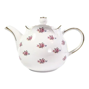 English Chintz Rose Teapot