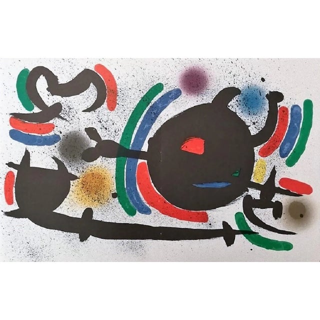 Joan Miró - Miró Lithographe I - Plate X - Original Lithograph - 1972 For Sale