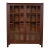 Stickley Brothers Style Antique Mission Oak Arts & Crafts Bookcase Cabinet, Circa 1920s For Sale