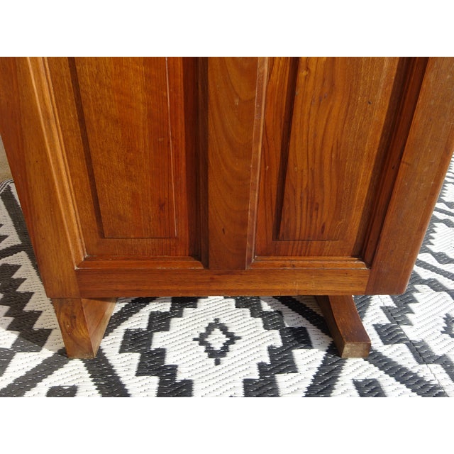 Vintage Sideboard in Walnut, 1950s For Sale - Image 18 of 18
