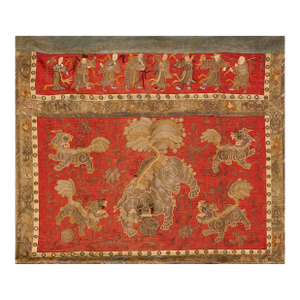 1920s Silk Chinese Embroidery