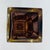 Vintage Murano Glass Vase Vintage Mid-Century Modern Sommerso Glass Square Vase For Sale - Image 11 of 17