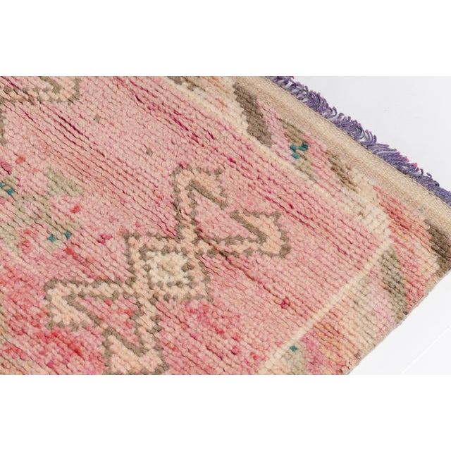 Vintage Handknotted Runner For Sale - Image 4 of 10