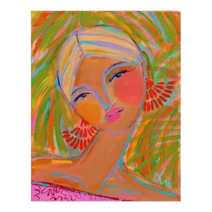 "Malibu Barbie" Original Artwork by Lindsey McCord