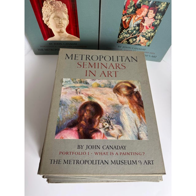 Complete 1958 Metropolitan Museum of Art Metropolitan Seminars in Art Portfolio Set — 14 Volumes With Color Plates For Sale - Image 4 of 11