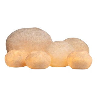 Rock Lamps by Andre Cazenave Dorra, 1969, Set of 6 For Sale