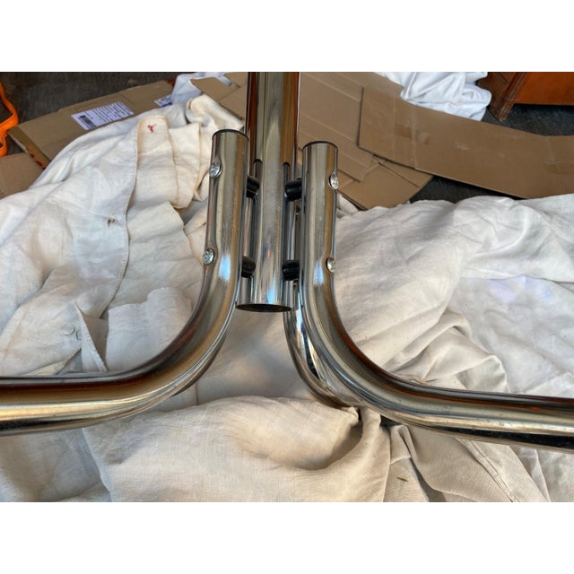 Vintage Chrome Metal Coat Rack, 1970s For Sale - Image 10 of 18