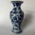 Chinoiserie Blue and White Chinese Export Porcelain Vase For Sale - Image 3 of 7