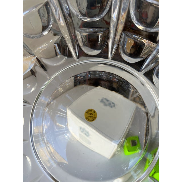 1980s Vintage Royal Gallery Morgan Crystal Bowl For Sale - Image 5 of 6