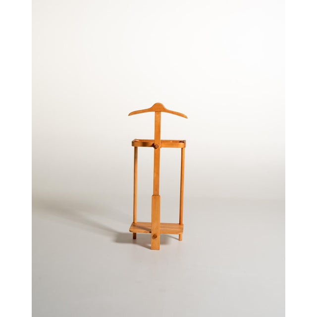 Scandinavian Beech Valet Stand, 1950s For Sale - Image 4 of 9