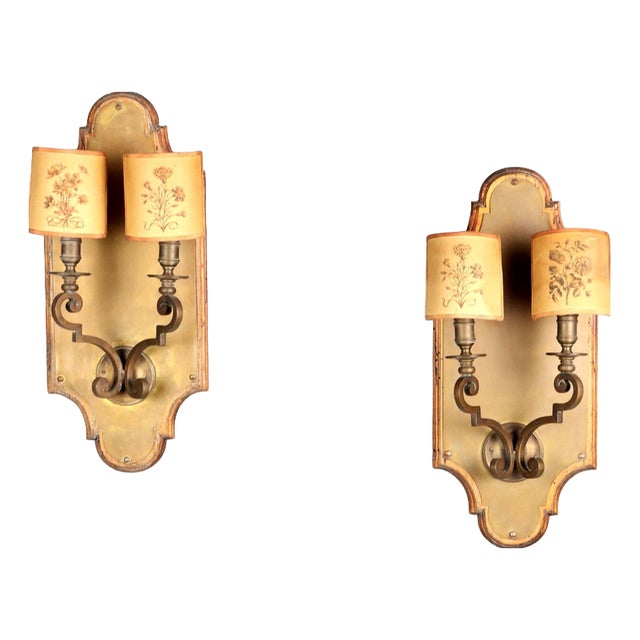 Wall Lights, Set of 2 For Sale