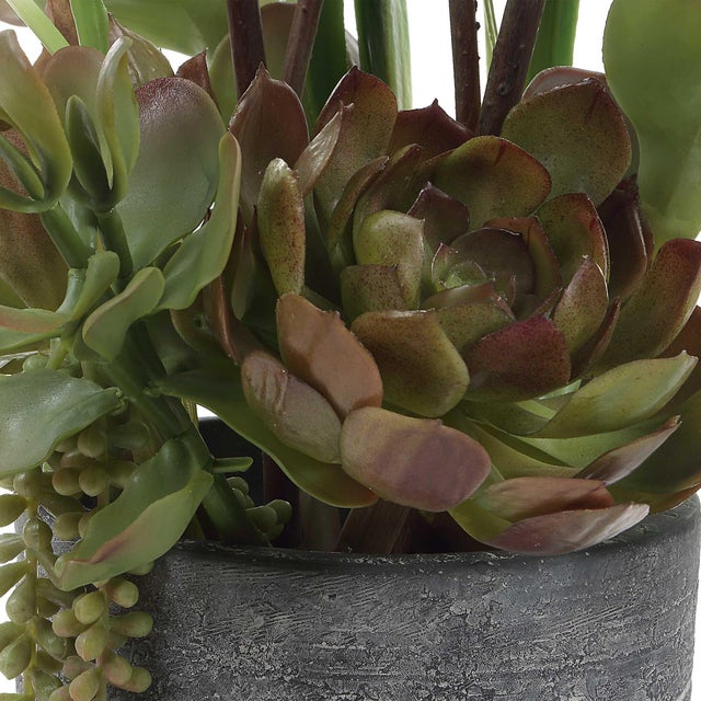 Black Eterna Orchid Centerpiece & Vase For Sale - Image 8 of 8