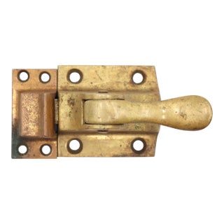 Vintage Brass Transom Window Latch For Sale