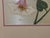 Late 20th Century Original Art, Morning Glories, Custom Framed Art Painted on Silk For Sale - Image 5 of 11