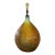 Vintage Hand-Blown Green Glass Demijohn Table Lamp For Sale
