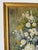 1980s Vintage Impressionist Floral Still Life Oil on Board Painting, Signed, Framed For Sale In Miami - Image 6 of 12