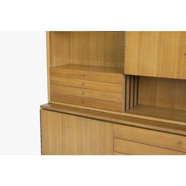 Chestnut 1950s Paul McCobb Room Divider for Calvin Furniture Company For Sale - Image 8 of 13
