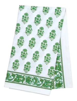 Riya Tablecloth, 6-seat table - Green