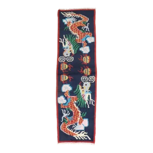 Late 20th Century Dragon Tibetan Runner, 1'11'' X 6'3''