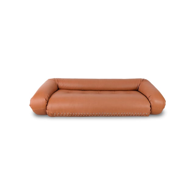 Anfibio Sofa in Cognac by Allessandro Becchi for Collezioni For Sale - Image 15 of 15