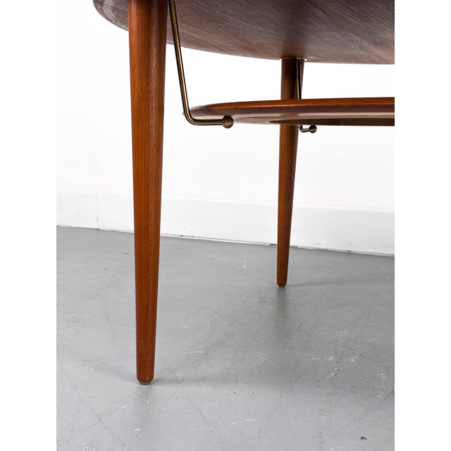Brown Minerva Coffee Table by Peter Hvidt & Orla Mølgaard-Nielsen for France and Son, 1960s For Sale - Image 8 of 18
