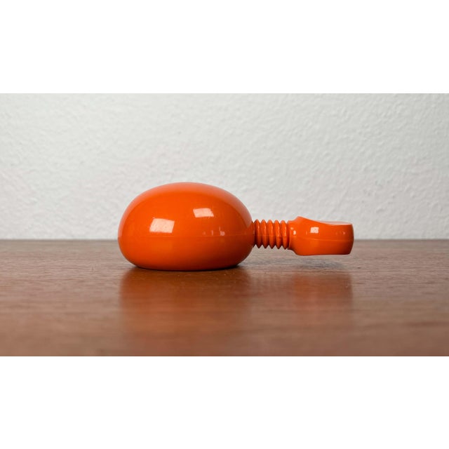 1960s Mid-Century Modern Space Age Danish Orange Plastic Nutcracker from Dana Plast, 1960s For Sale - Image 5 of 18