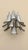 Glass Mazzega-Inspired moked & Lattimo Murano Glass Wall Sconces - a Pair For Sale - Image 7 of 7