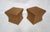 Late 20th Century Pair of Custom Upholstered Ottomans by Ross For Sale In Los Angeles - Image 6 of 12