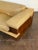 Vintage 1980’s Italian and Walnut Sculptural Leather Loveseat For Sale - Image 18 of 18