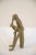 Metal Vintage African Sitting Monkey Eating Banana Sculpture For Sale - Image 7 of 8