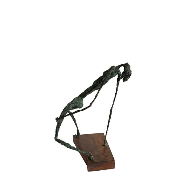 Piermario Sala, Fall, 1974, Bronze, in Flawless conditions. Designed 1970 to 1979 This piece has an attribution mark, I am...