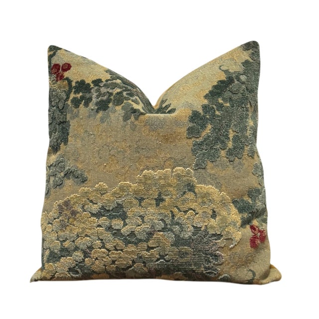 Traditional La Foret Two-Sided Pillow Covers - A Pair For Sale - Image 3 of 5