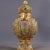 Chinese Mid 18th Century Exquisite Chinese Gilt Silver Filigree Gem-Set Covered Ginger Jar, "Qianlong" Mark For Sale - Image 3 of 9