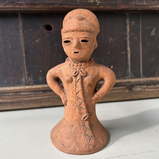 Terracotta Haniwa Figure, Japan, 1940s-1950s For Sale - Image 10 of 10