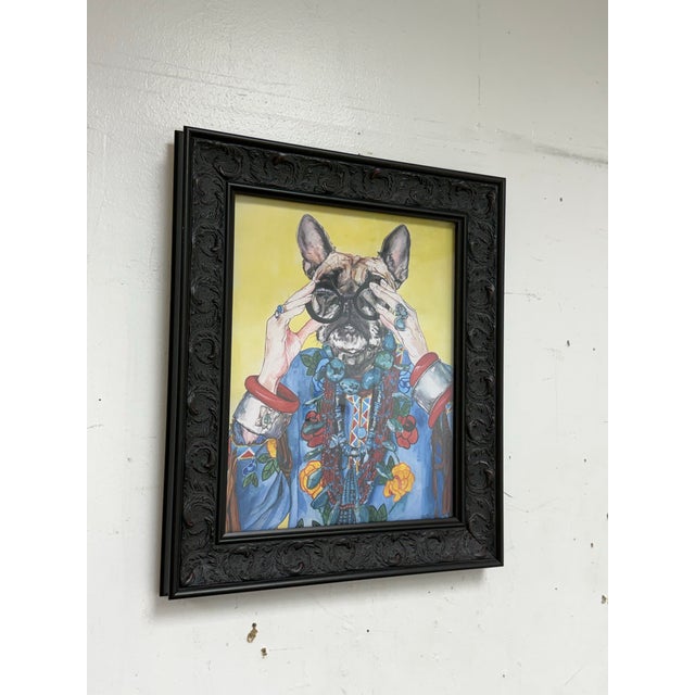 Design Plus Gallery presents "Iris Apfel as a Bulldog", a Pop Art Giclee Print by Ivy McConnell. What a fun portrait of a...