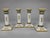 Mid 20th Century Set of Four Lord & Taylor French Faience Napoleonic Style Eagle Candlesticks For Sale - Image 5 of 9