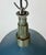 Blue Industrial Blue Enamel Military Pendant Lamp with Cast Aluminium Top, 1960s For Sale - Image 8 of 18
