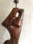 Wood 1960s Cubist Figural Female Table Lamp For Sale - Image 7 of 11
