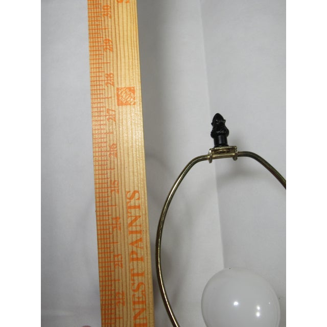 Vintage Woven Leather Kenzie Lamp + Shade For Sale - Image 14 of 14