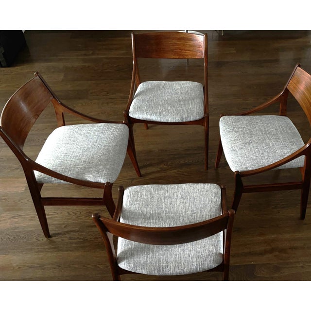 Dining Room Chairs by H. Vestervig Eriksen Tromborg, Denmark, Set of 4 For Sale - Image 11 of 18