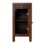 Wood Nora 12 in. W Rectangular Wood 1 Door Narrow End Table with Pull-Out Tray, Walnut For Sale - Image 7 of 11