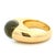 Vintage Baccarat 18k Gold Crystal Dome Statement Ring, French Modernist, Size 6.5 For Sale - Image 11 of 13