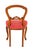 Brown Victorian Balloon Back Dining Chairs in Walnut, Set of 6 For Sale - Image 8 of 10