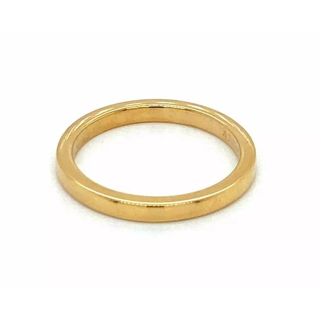 Contemporary Tiffany & Co. Novo 18k Yellow GoldBand Ring For Sale - Image 3 of 4