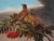 C.B. Hjortdal, Couple d'Oiseaux sur une Branche Fruitée, Oil on Wood, Framed , in Flawless conditions. Designed before...