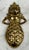 Vintage Brass Pineapple Motif Door Knocker For Sale - Image 4 of 5