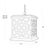 Regina Andrew Chatham Wood Lantern, White For Sale In Detroit - Image 6 of 7