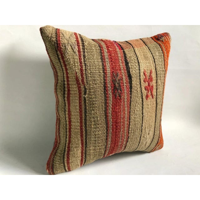 Vintage Flower Cushion, 1960s For Sale - Image 4 of 6